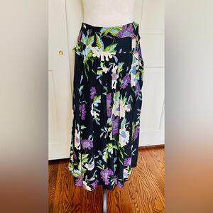 DIANE VON FURSTENBERG A-line midi skirt